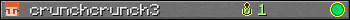 crunchcrunch3 userbar 350x20