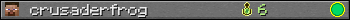 crusaderfrog userbar 350x20