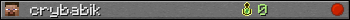 crybabik userbar 350x20