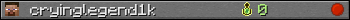 cryinglegend1k userbar 350x20