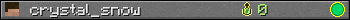 crystal_snow userbar 350x20