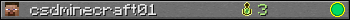 csdminecraft01 userbar 350x20