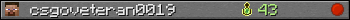 csgoveteran0019 userbar 350x20