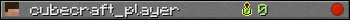 cubecraft_player userbar 350x20