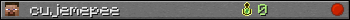 cujemepee userbar 350x20