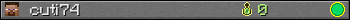cuti74 userbar 350x20