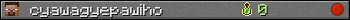 cyawagyepawiho userbar 350x20
