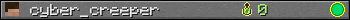 cyber_creeper userbar 350x20