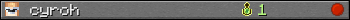 cyroh userbar 350x20