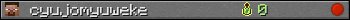 cyujomyuweke userbar 350x20