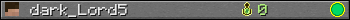 dark_Lord5 userbar 350x20