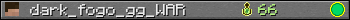 dark_fogo_gg_WAR userbar 350x20