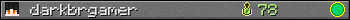 darkbrgamer userbar 350x20