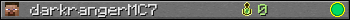 darkrangerMC7 userbar 350x20