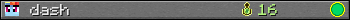 dash userbar 350x20