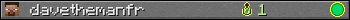 davethemanfr userbar 350x20