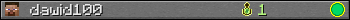 dawid100 userbar 350x20