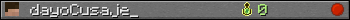 dayoCusaje_ userbar 350x20