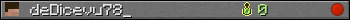 deDicevu78_ userbar 350x20