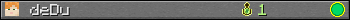 deDu userbar 350x20