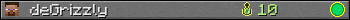 deGrizzly userbar 350x20