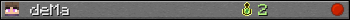 deMa userbar 350x20