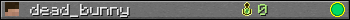 dead_bunny userbar 350x20
