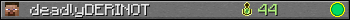 deadlyDERINOT userbar 350x20