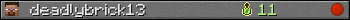 deadlybrick13 userbar 350x20