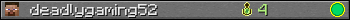 deadlygaming52 userbar 350x20