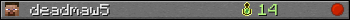 deadmaw5 userbar 350x20