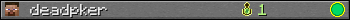 deadpker userbar 350x20