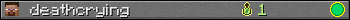 deathcrying userbar 350x20