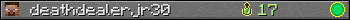 deathdealerjr30 userbar 350x20