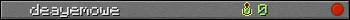 deayemowe userbar 350x20