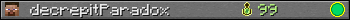 decrepitParadox userbar 350x20