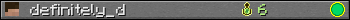 definitely_d userbar 350x20