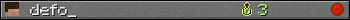 defo_ userbar 350x20