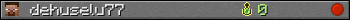dehuselu77 userbar 350x20
