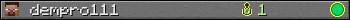 dempro111 userbar 350x20