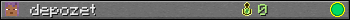 depozet userbar 350x20