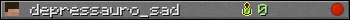 depressauro_sad userbar 350x20