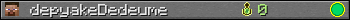 depyakeDedeume userbar 350x20