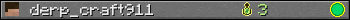 derp_craft911 userbar 350x20