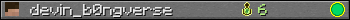 devin_b0ngverse userbar 350x20