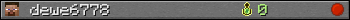 dewe6778 userbar 350x20