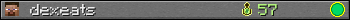 dexeats userbar 350x20
