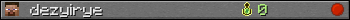 dezyirye userbar 350x20