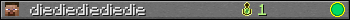 diediediediedie userbar 350x20