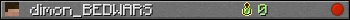 dimon_BEDWARS userbar 350x20